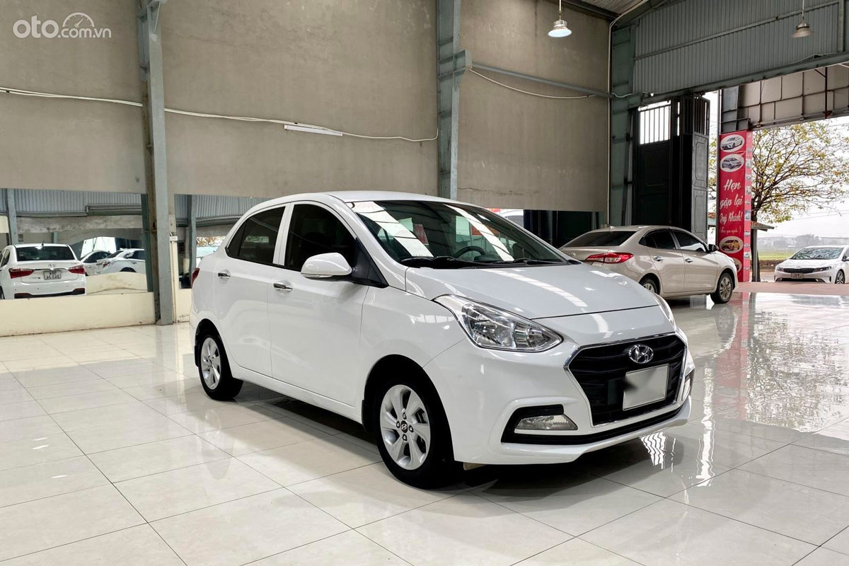 Sức hút của Hyundai Grand i10 cũ không chỉ tới từ giá bán mà còn từ ngoại hình trẻ 