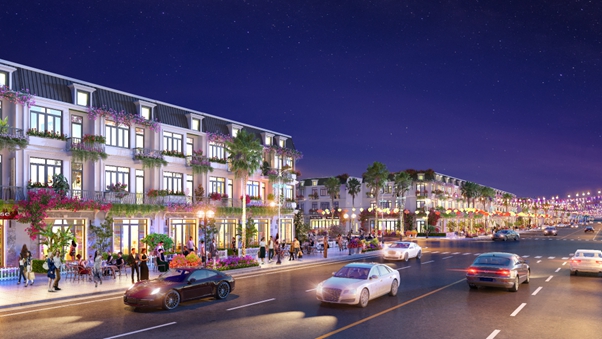 Nhịp sống sôi động tại nhà phố thương mại Mega Royal City