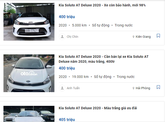 KIA Soluto 2020: Mức tiêu hao nhiên liệu 5,12 lít/100 km 1