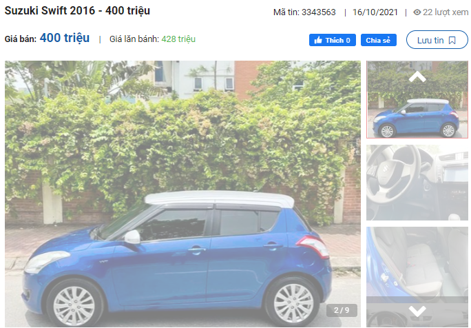 Suzuki Swift 2016: Mức tiêu thụ nhiên liệu 5,19 lít/100 km 1