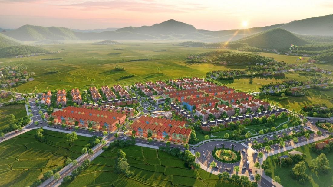 Phối cảnh tổng thể dự án La Viene Valley