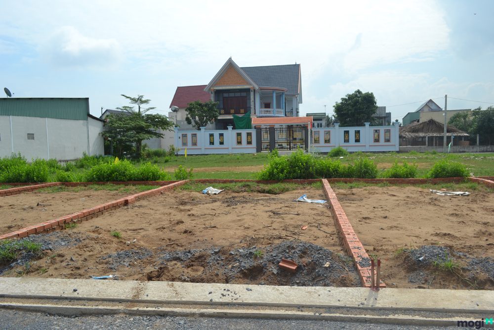 Khu đất t&aacute;ch thửa nh&igrave;n từ tr&ecirc;n cao
