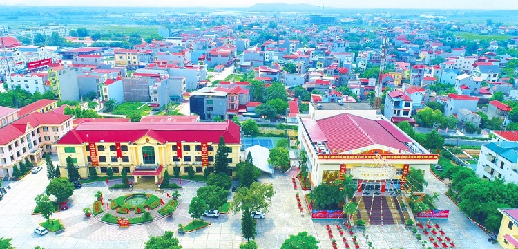  Hướng tới mục ti&ecirc;u trở th&agrave;nh Thị x&atilde;, diện mạo đ&ocirc; thị Quế V&otilde; đang thay đổi từng ng&agrave;y