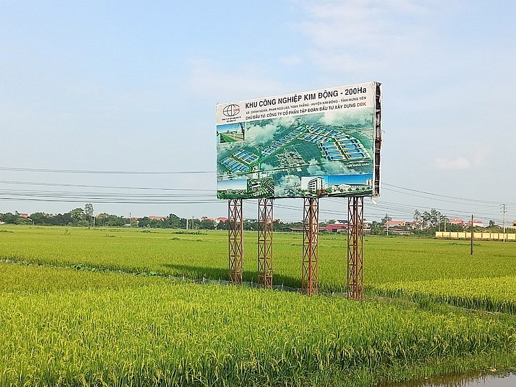 Bảng giới thiệu dự án KCN Kim Động