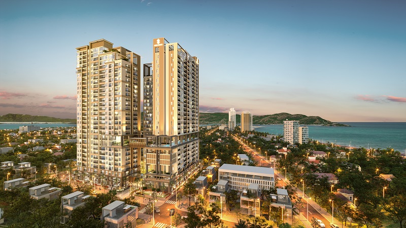 Căn hộ Simona Heights tọa lạc ngay lõi trung tâm TP.Quy Nhơn, cách biển chỉ 300m