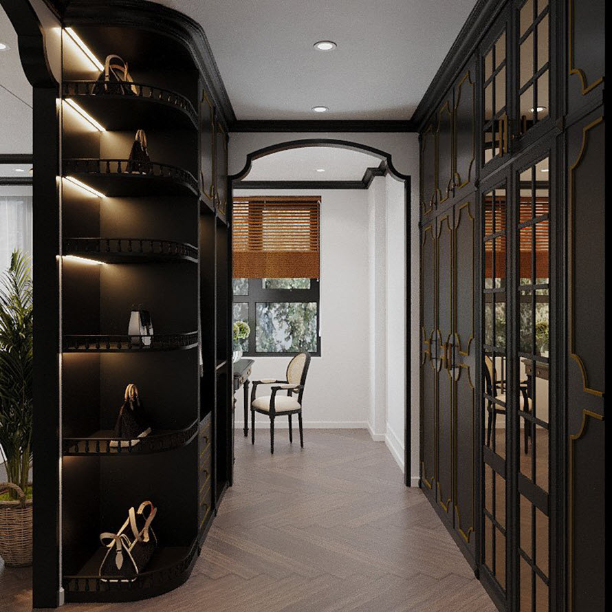 H&agrave;nh lang nh&agrave; phố tho&aacute;ng đ&atilde;ng, ngập tr&agrave;n &aacute;nh s&aacute;ng tự nhi&ecirc;n.