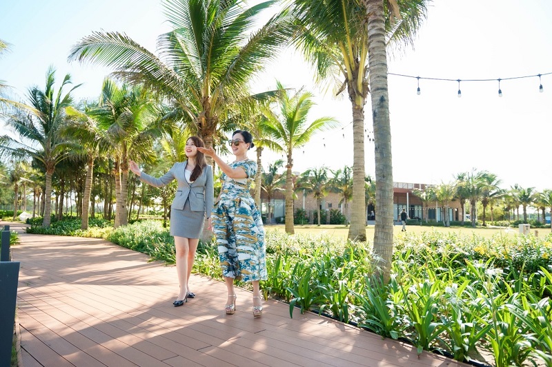 NSND Lê Khanh vừa có chuyến nghỉ dưỡng tại Venezia Beach và đánh giá cao mô hình HomeResort