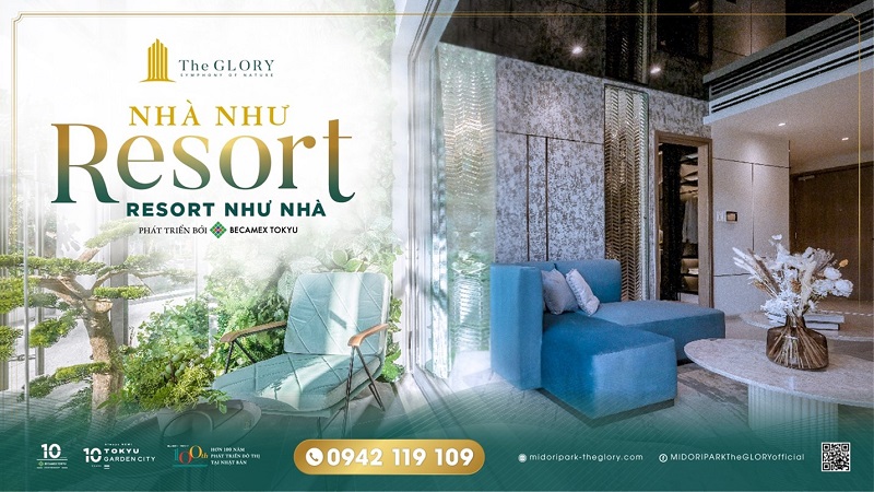 Khách hàng mua căn hộ MIDORI PARK The GLORY được ưu đãi lên đến 6,5% mức giá từ 1,9 tỷ VNĐ.