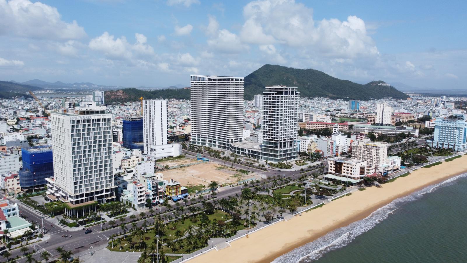 H&igrave;nh ảnh một g&oacute;c tỉnh B&igrave;nh Định nh&igrave;n từ tr&ecirc;n cao