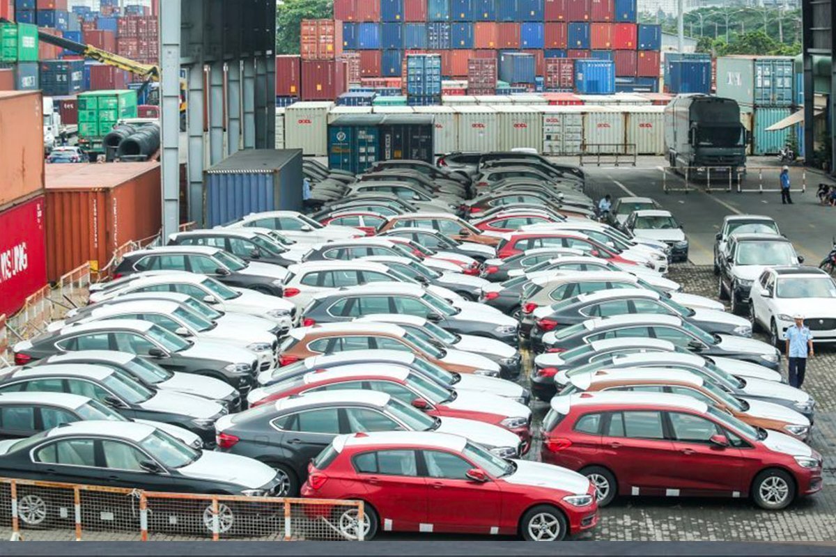 Lượng xe nhập về Việt Nam chủ yếu từ thị trường Thái Lan, Indonesia và Trung Quốc