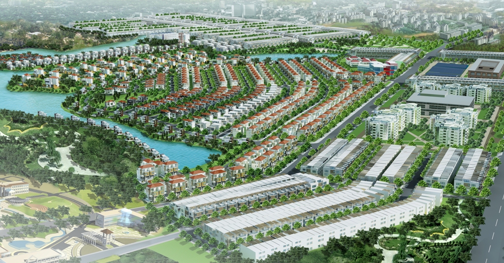 phối cảnh dự án khu dân cư