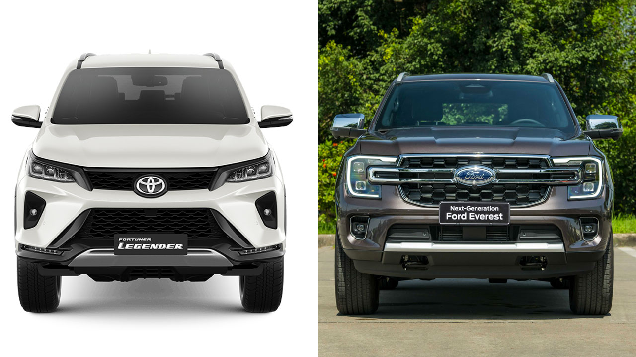 So kèo Toyota Fortuner và Ford Everest mới và: Chọn lịch lãm hay cảm giác lái thể thao?