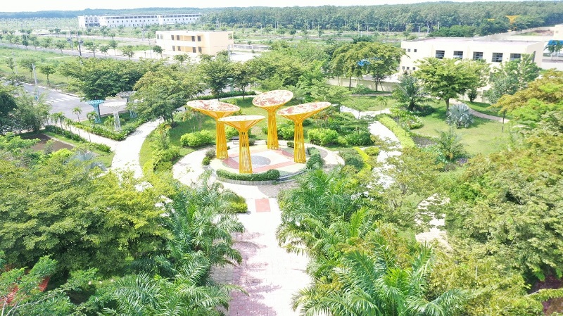  Công viên trung tâm tại Urban Dream đã được hoàn thiện khang trang