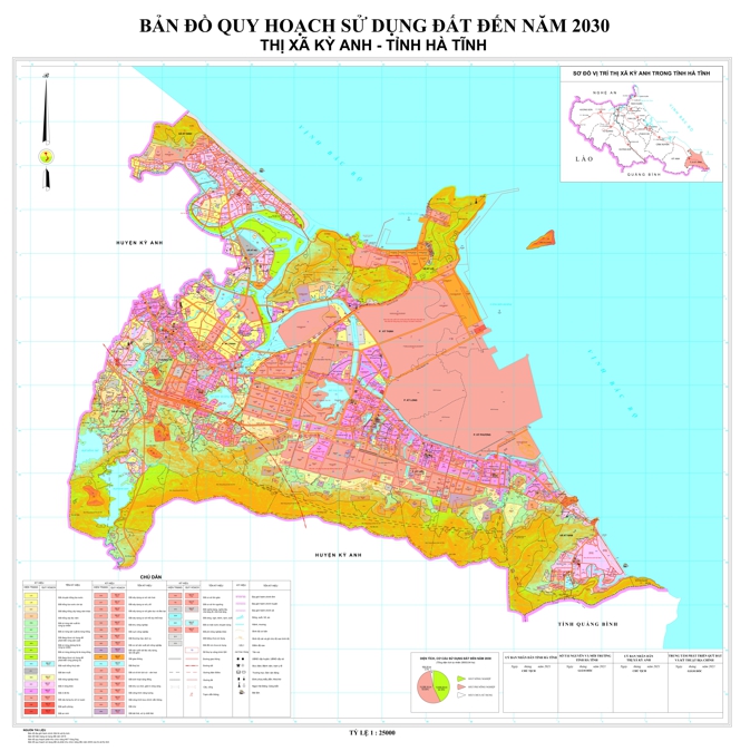 bản đồ quy hoạch thị xã kỳ anh hà tĩnh
