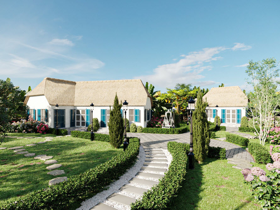 Thiết kế homestay theo phong c&aacute;ch Bungalow hiện được nhiều chủ đầu tư lựa chọn bởi sự mộc mạc, b&igrave;nh y&ecirc;n m&agrave; ch&uacute;ng mang lại cho người trải nghiệm.