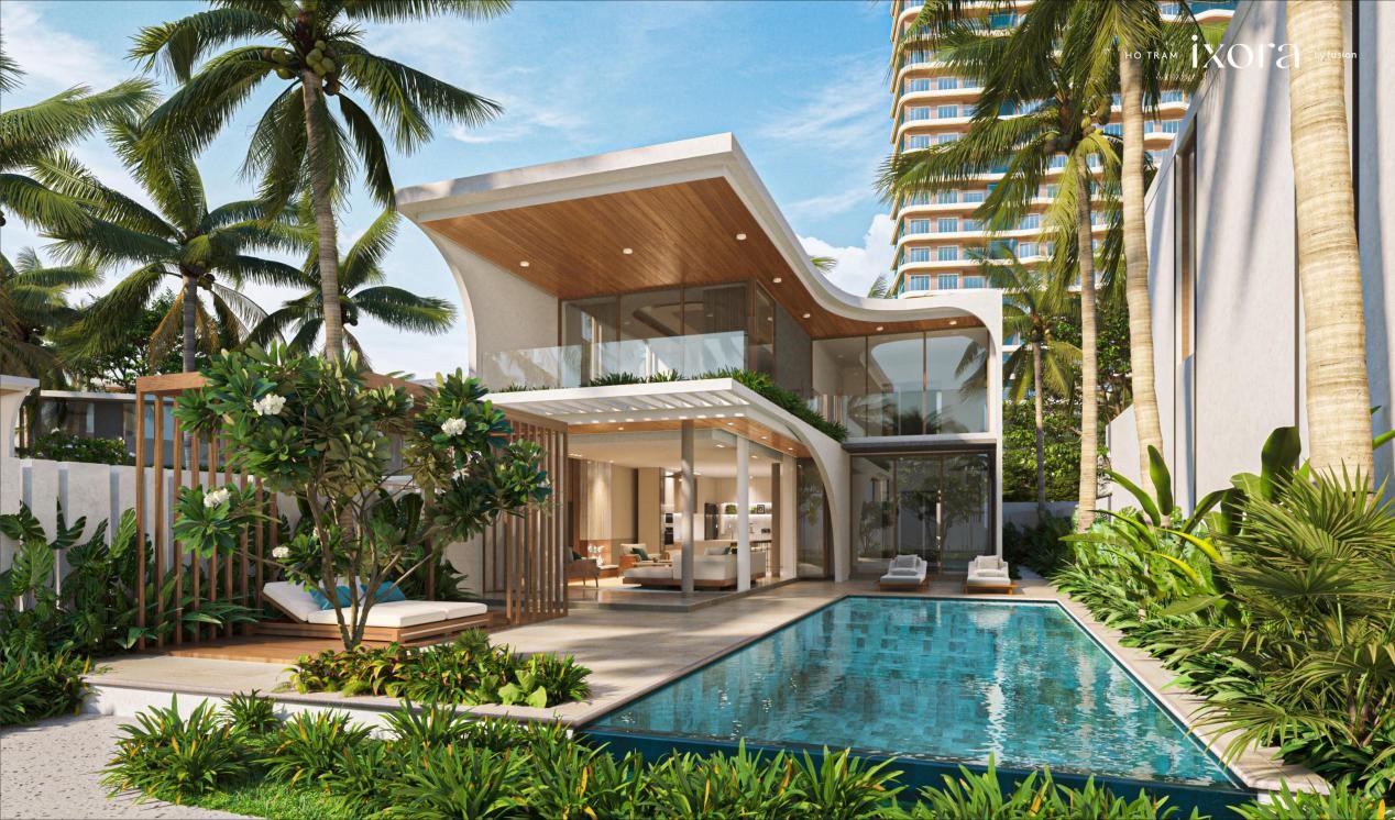 Ixora 2 - Beachview Villa exterior 2