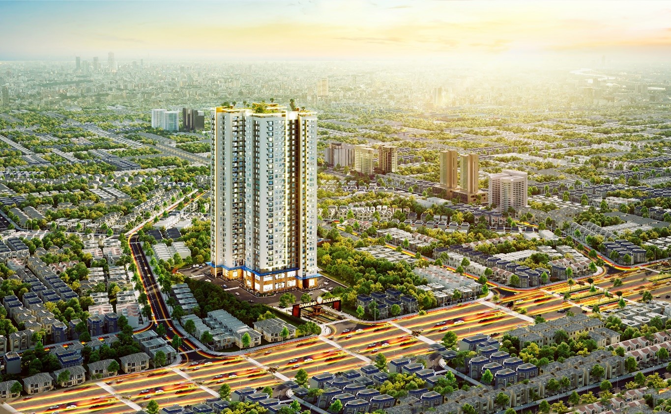 Vị tr&iacute; kim cương - mặt tiền Quốc lộ 13 