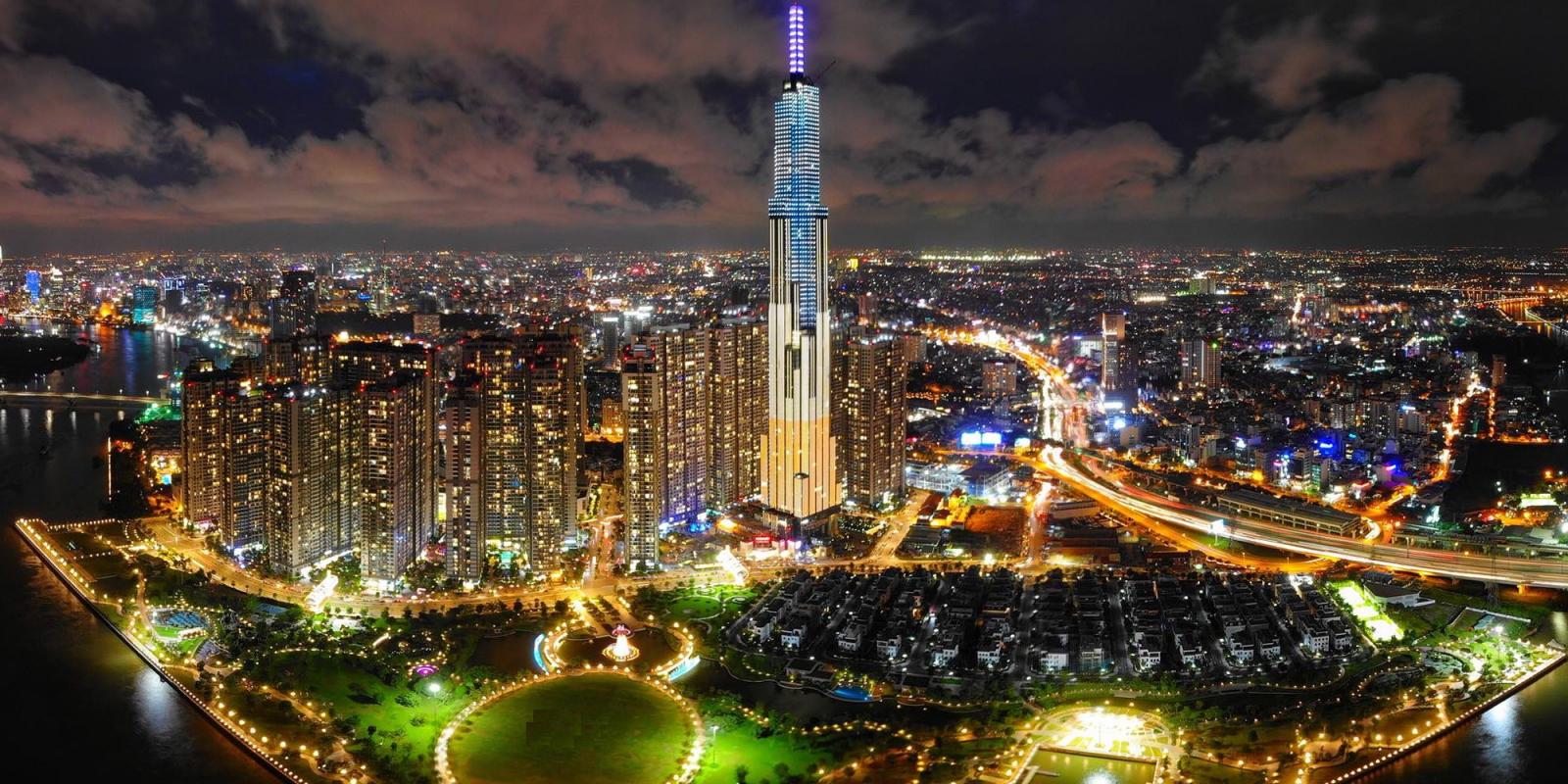 Tòa tháp Landmark 81 trứ danh Sài Gòn