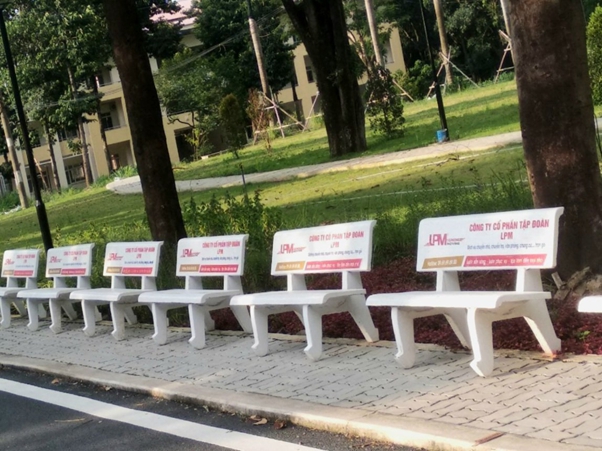 trang bị 70 ghế đ&aacute; cho trường ĐH N&ocirc;ng L&acirc;m