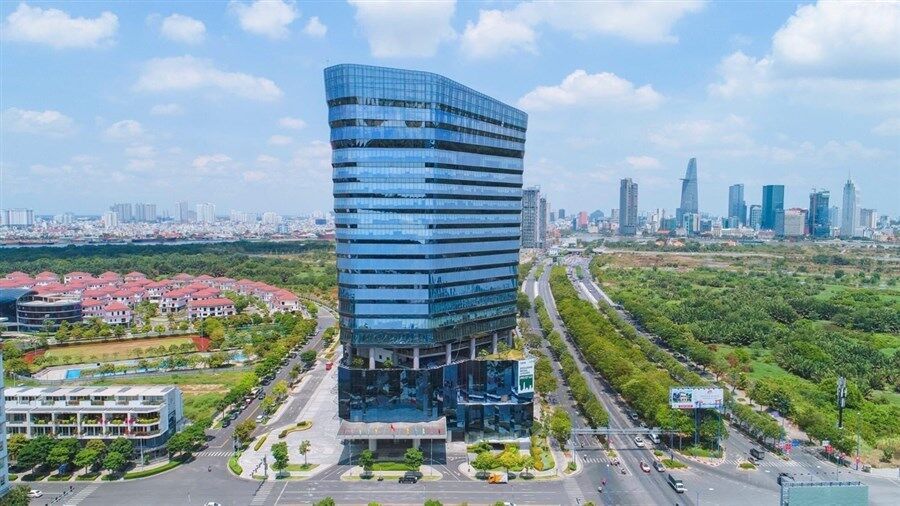h&igrave;nh ảnh t&ograve;a văn ph&ograve;ng tại khu vực v&ugrave;ng ven TP.HCM
