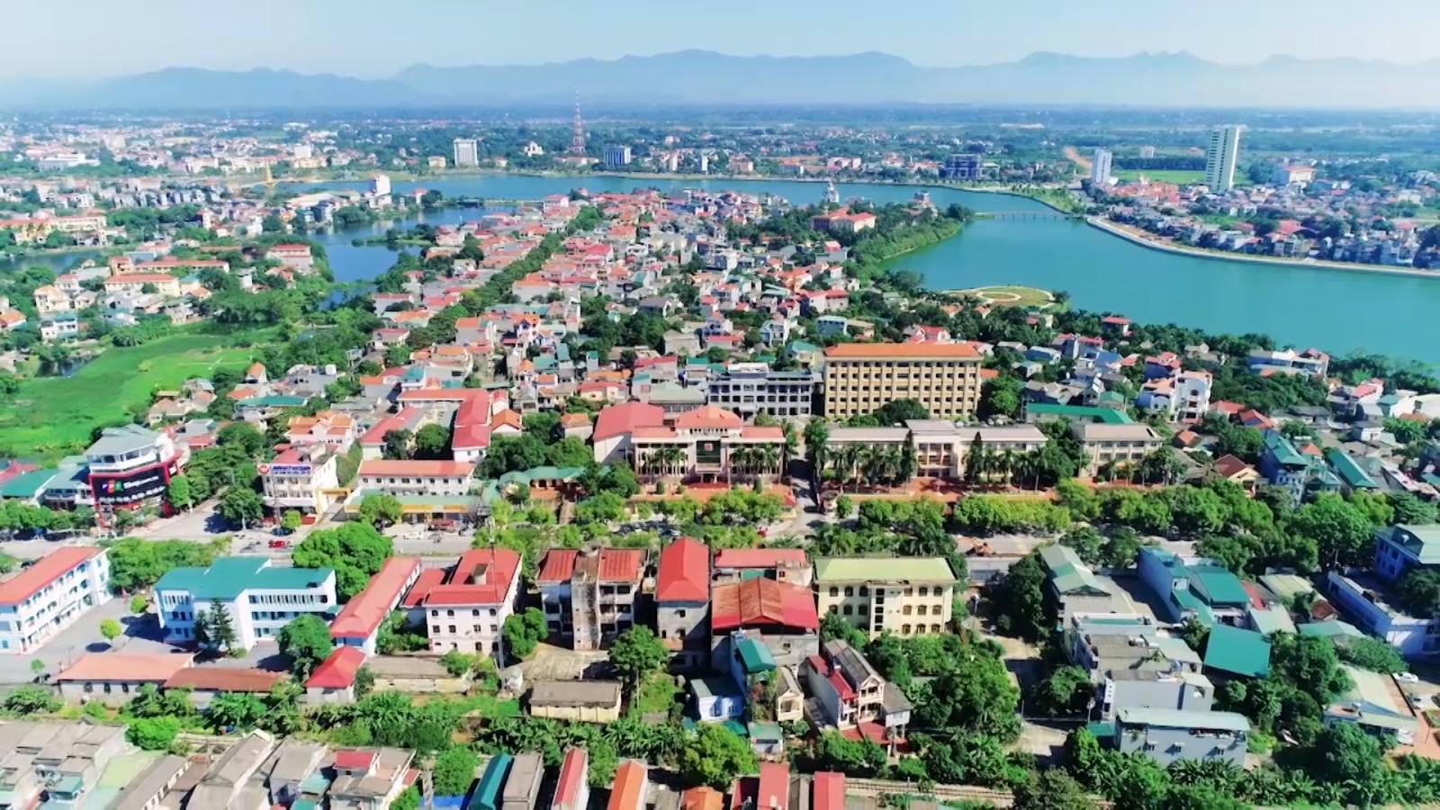 Một g&oacute;c tỉnh Ph&uacute; Thọ nh&igrave;n từ tr&ecirc;n cao