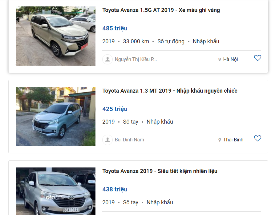 Toyota Avanza 2018.