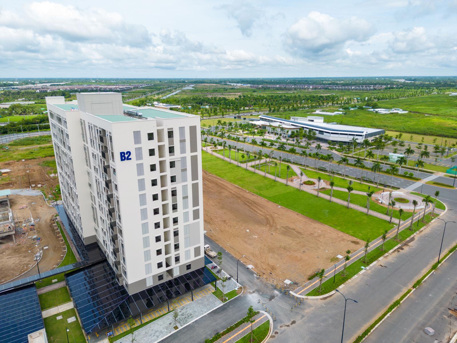 H&igrave;nh ảnh một dự &aacute;n chung cư tại Bến Lức, Long An