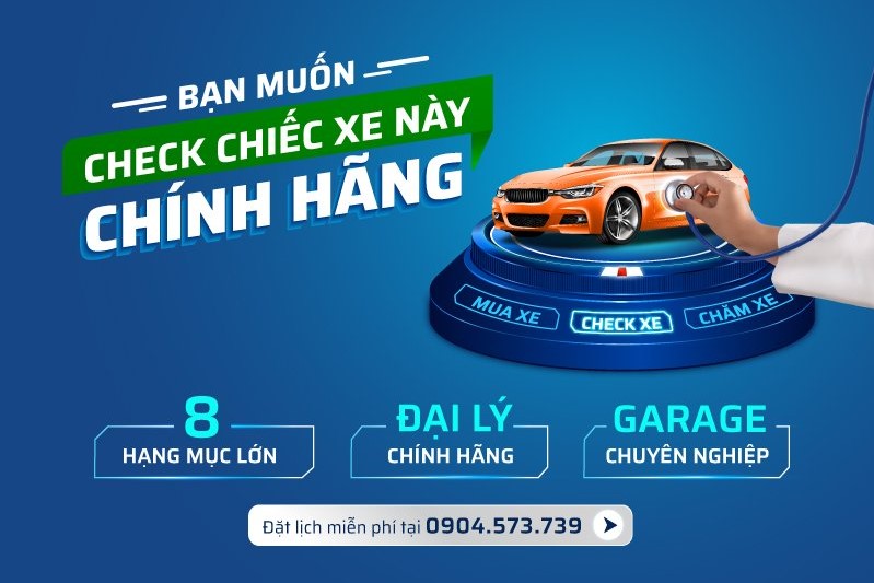 Chương trình OTOcheck - Check xe miễn phí chỉ có tại Oto.com.vn1