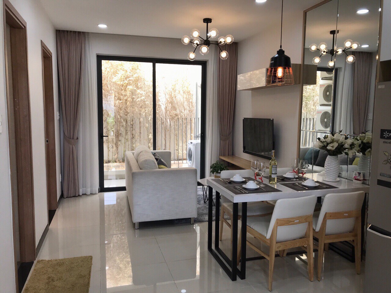 Hình một căn hộ cho thuê tại TP. Thủ Đức