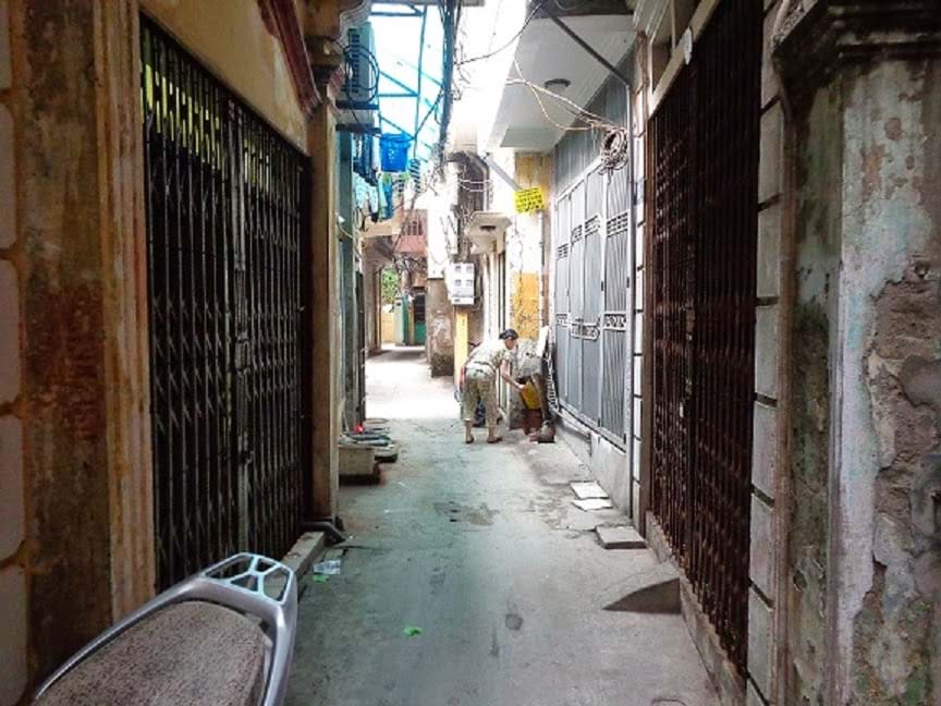 Nh&agrave; ri&ecirc;ng trong ng&otilde; nhỏ H&agrave; Nội