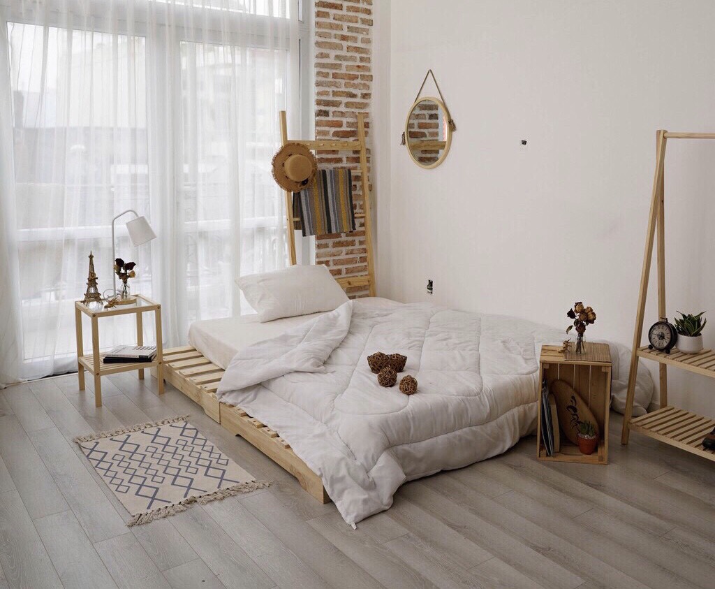 Phòng trọ 30m2 thoáng đẹp, tiện nghi hơn với nội thất đa năng, nhỏ gọn.