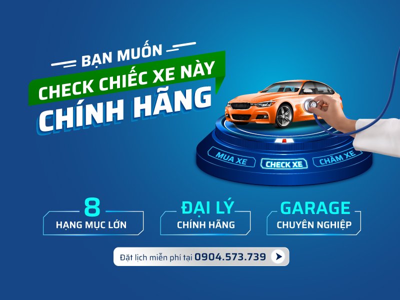 Chương trình OTOcheck mang lại sự yên tâm cho người mua xe cũ. 1