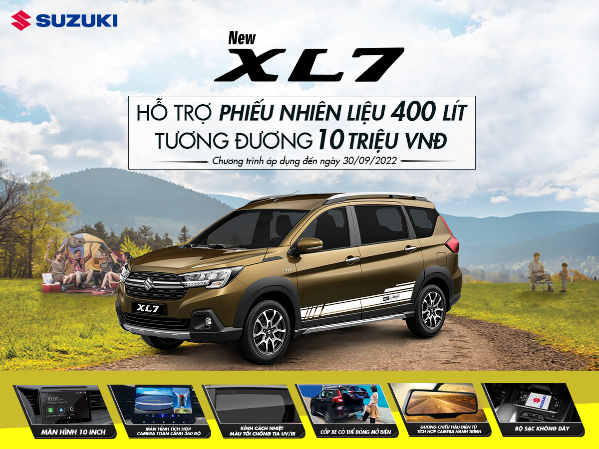 Chương trình ưu đãi Suzuki XL7.