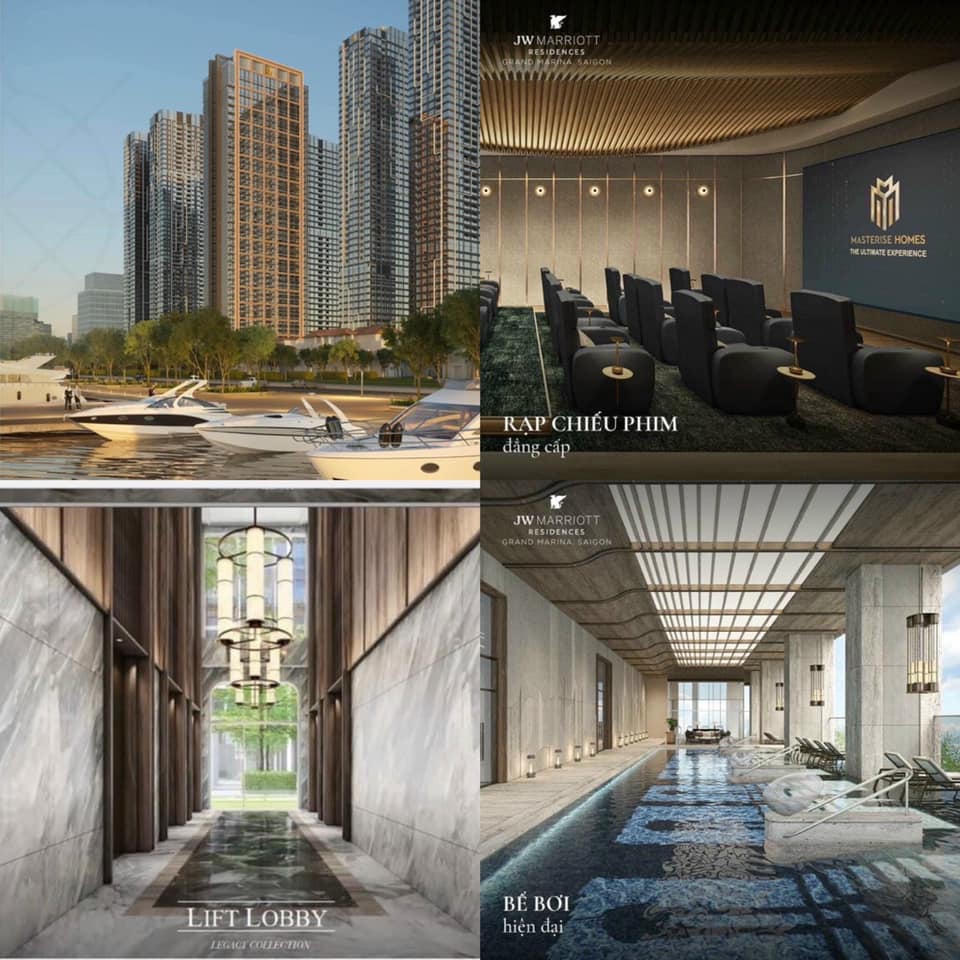 Các tiện ích tại dự án Grand Marina Saigon tại Quận 1