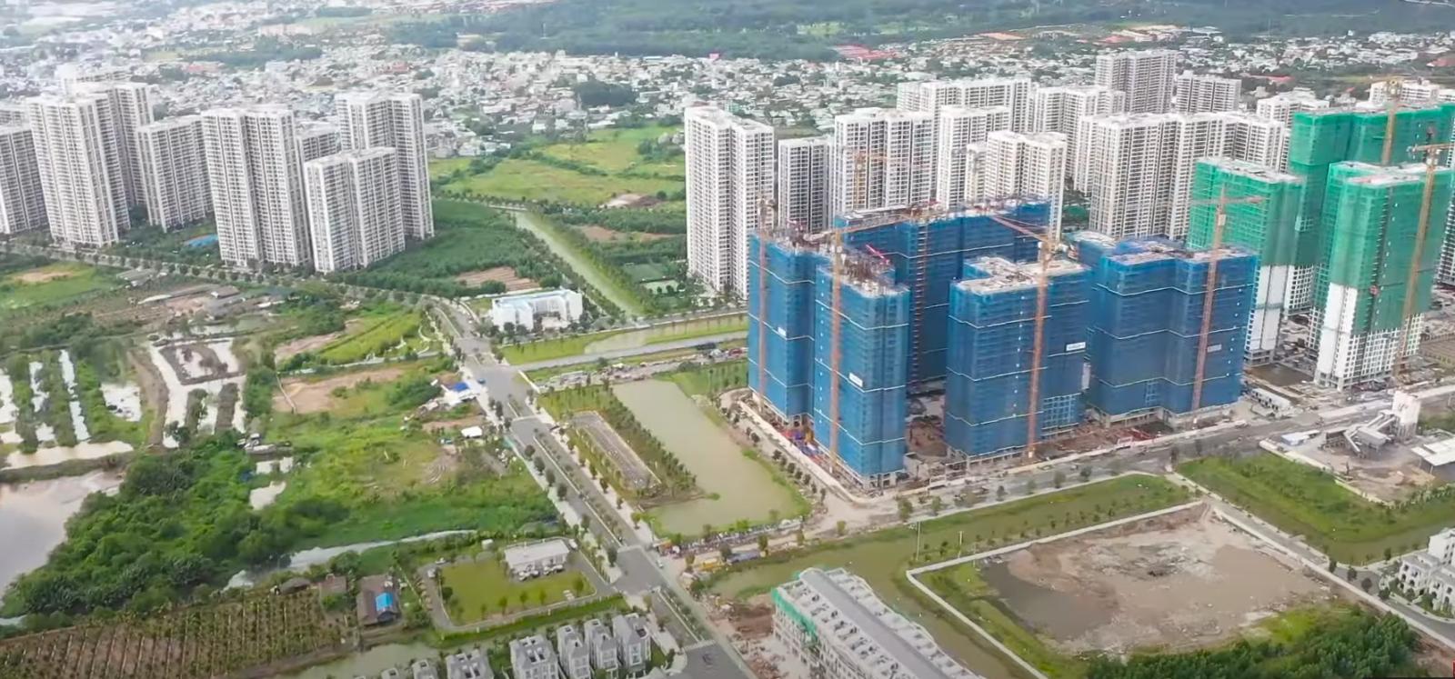 Ph&acirc;n khu cao tầng dự &aacute;n Vinhome Grand Park quận 9