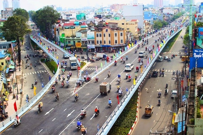 cầu vượt chữ Y quận 6