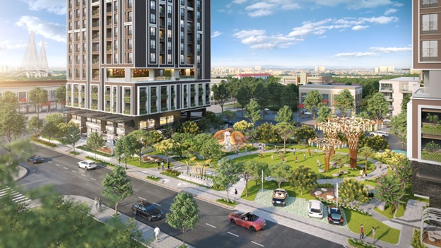 h&igrave;nh ảnh dự &aacute;n căn hộ cao cấp Cara River Park.
