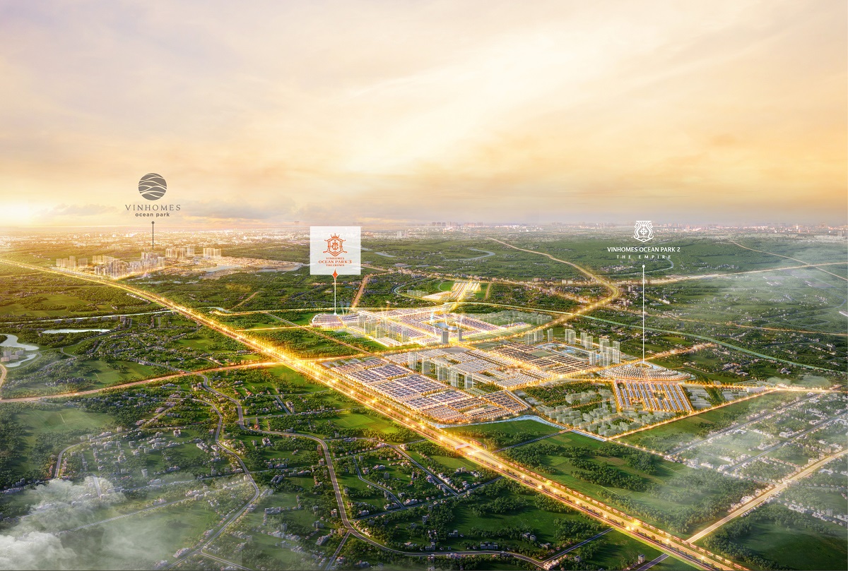 Vinhomes Ocean Park 3 – The Crown sở hữu vị trí