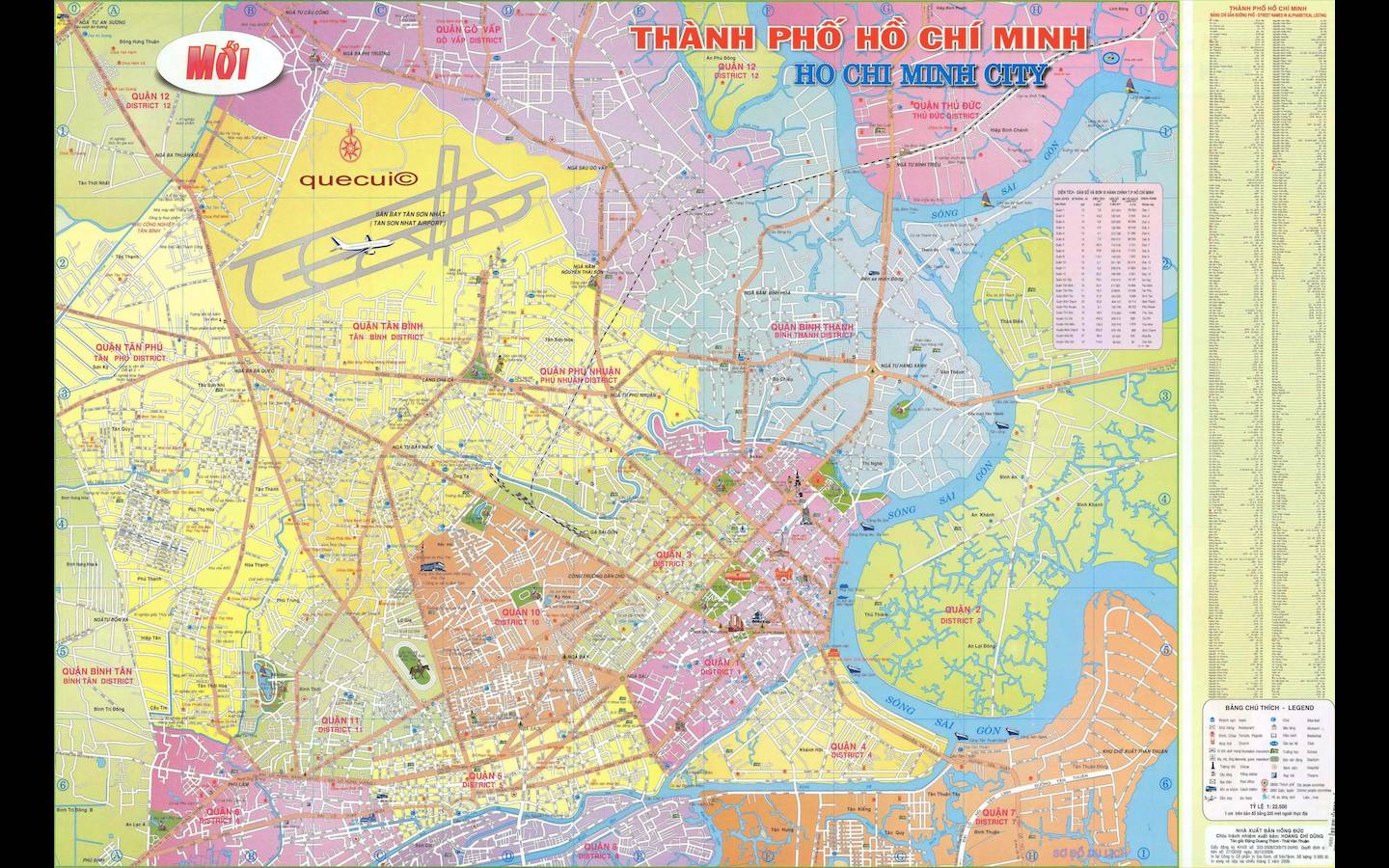 Bản đồ du lịch quận 9