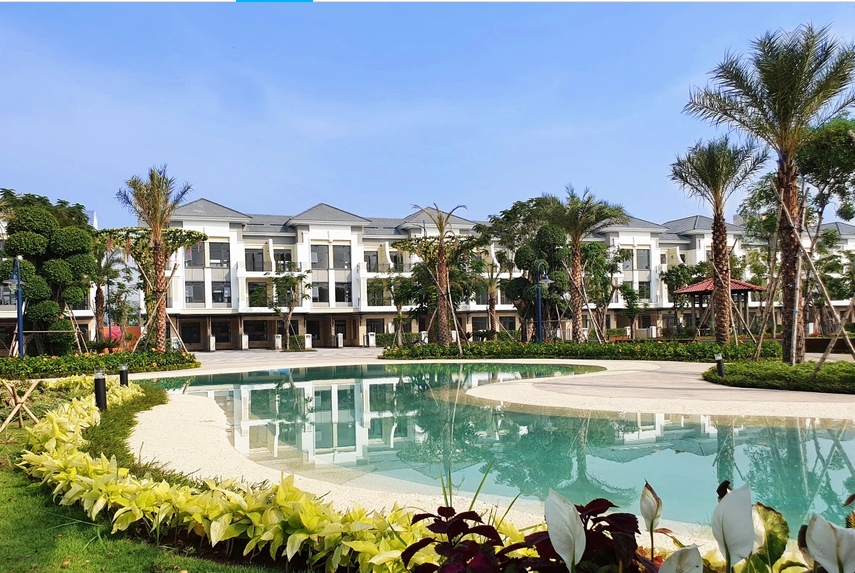 Hình chụp thực tế dự án Verosa Park 