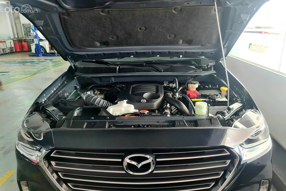 Động cơ Mazda BT-50 cho mức hiệu suất thấp nhất ph&acirc;n kh&uacute;c.