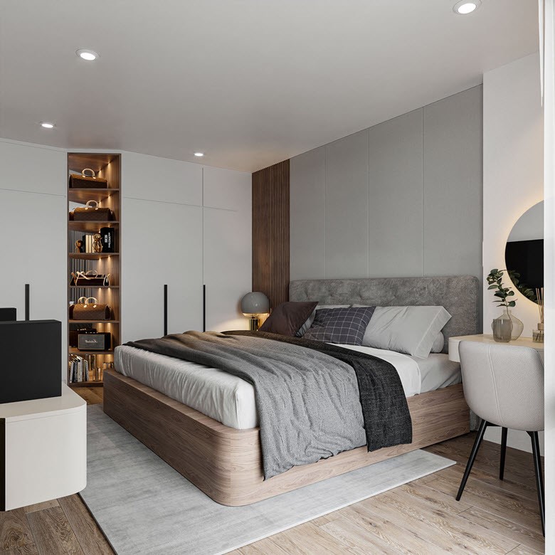 Từng g&oacute;c cạnh c&aacute;c của c&aacute;c đồ gỗ đều được bo tr&ograve;n để gi&uacute;p cả nh&agrave; tr&aacute;nh những va chạm kh&ocirc;ng đ&aacute;ng c&oacute; trong sinh hoạt hằng ng&agrave;y.