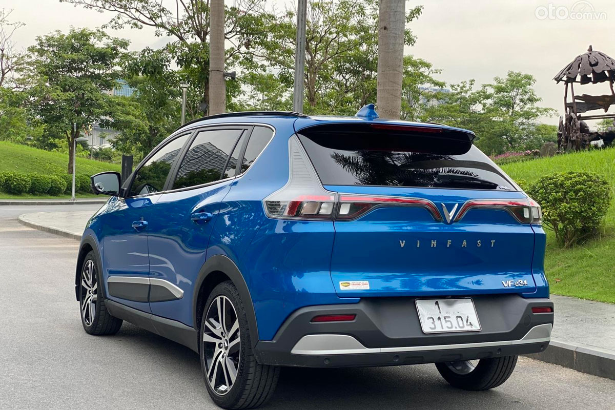 hiện những chiếc xe VinFast VF e34 2022 đã qua sử dụng rao bán khá nhiều