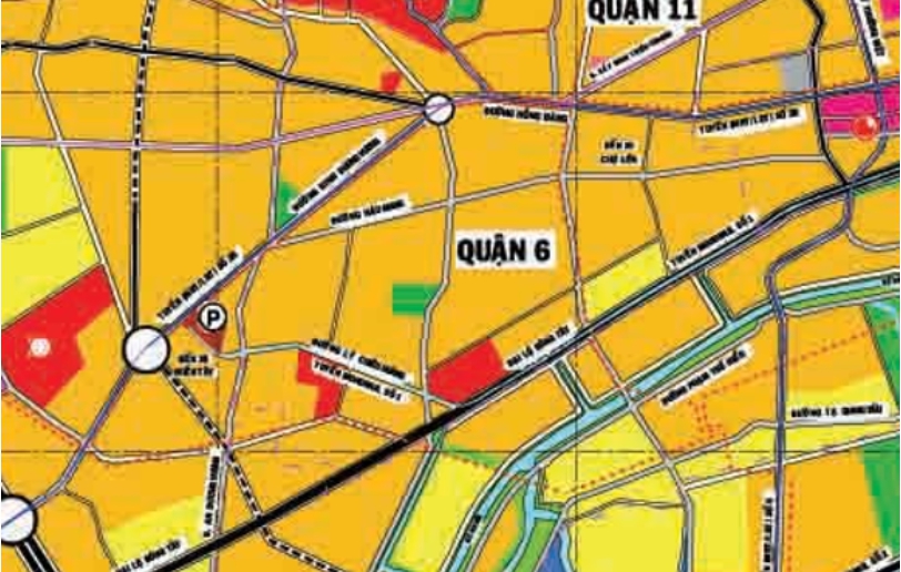 Quy hoạch giao thông quận 6