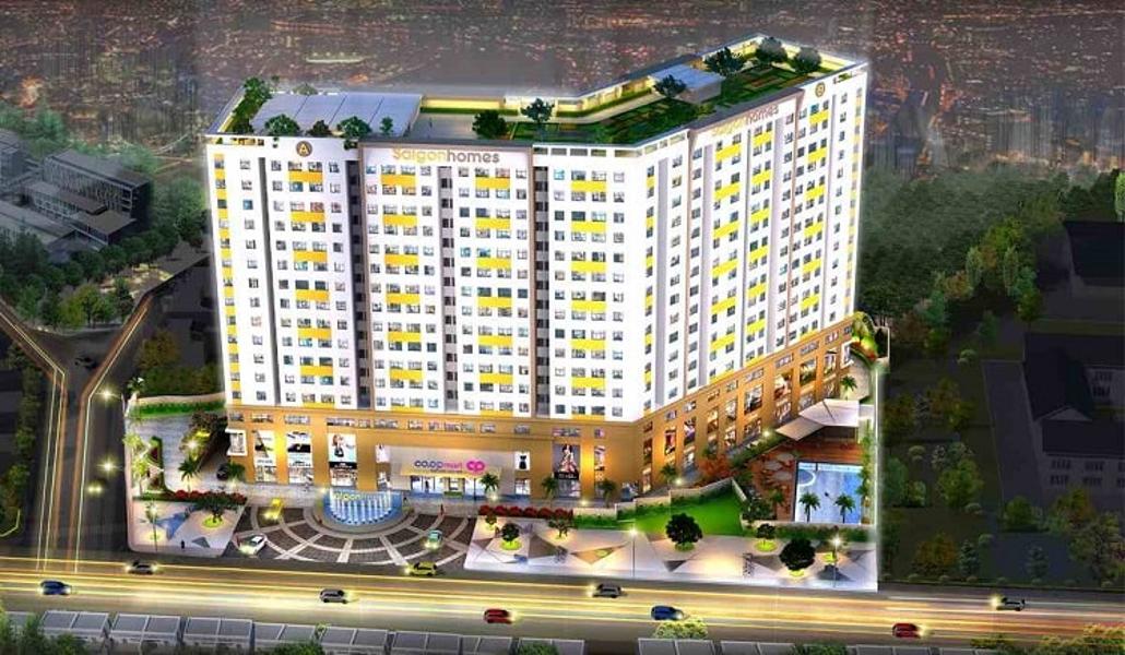 Phối cảnh tổng thể chung cư Saigon Homes