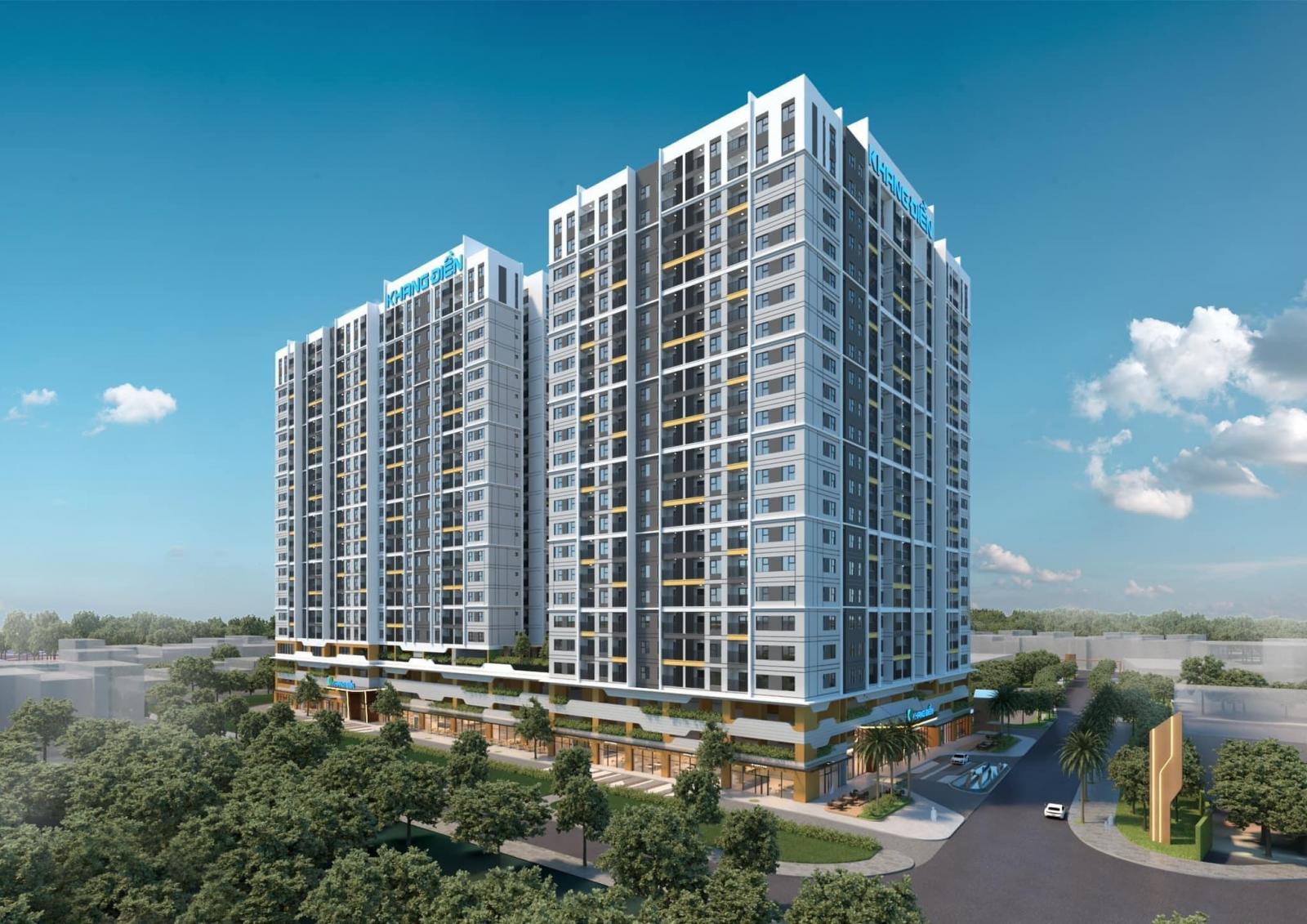 Phối cảnh tổng thể dự án chung cư quận Bình Tân - The Privia Khang Điền 