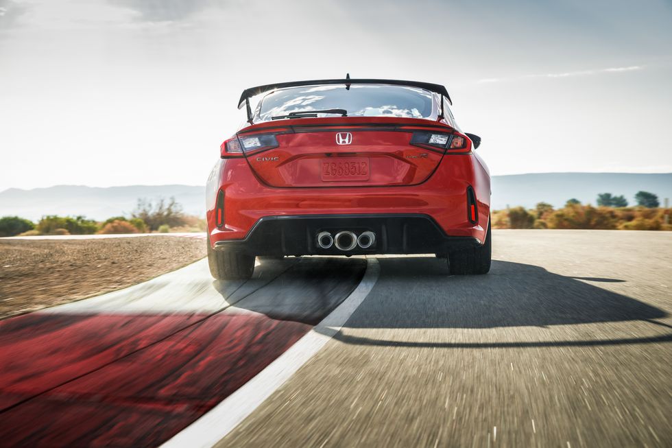 Đuôi xe Honda Civic Type R 2023