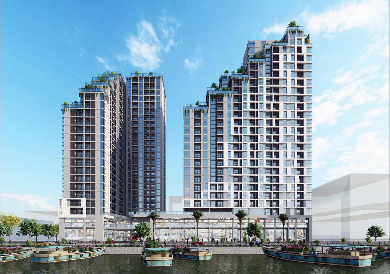 Tổng thể dự án Căn hộ D-Aqua