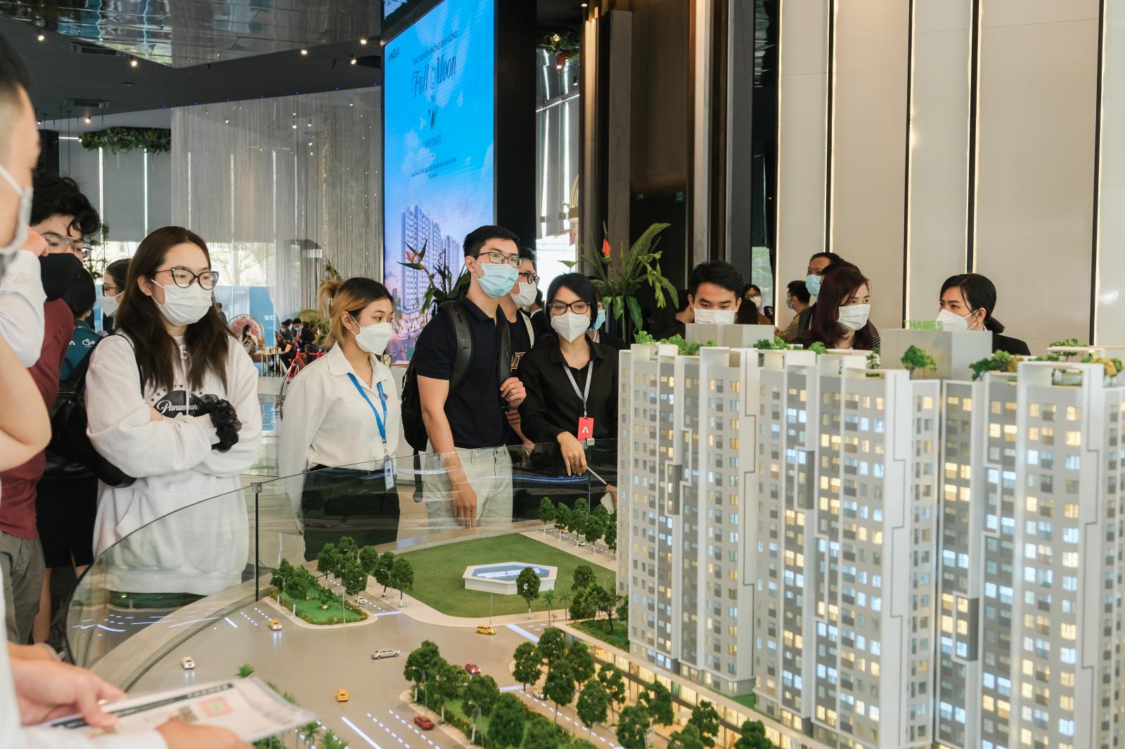 H&igrave;nh ảnh giao dịch tại một dự &aacute;n