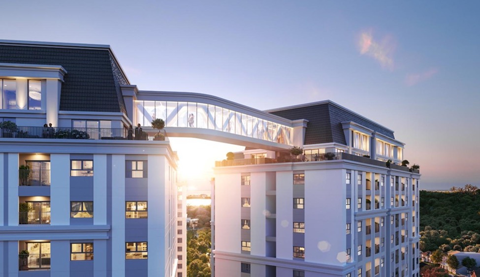 A picture containing building, sky, outdoor, apartment buildingDescription automatically generated